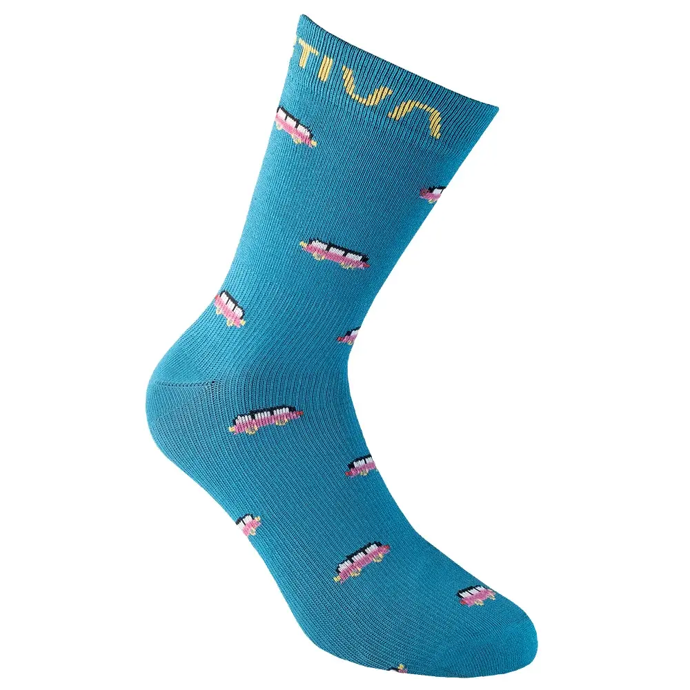 Ponožky La Sportiva Outdoor Fun Socks Turchese/Fucsia