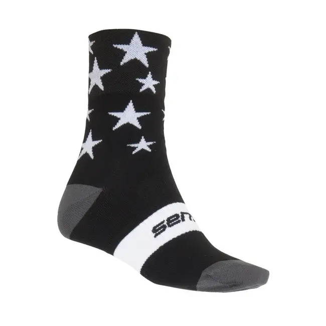 Ponožky Sensor Stars čierna/biela