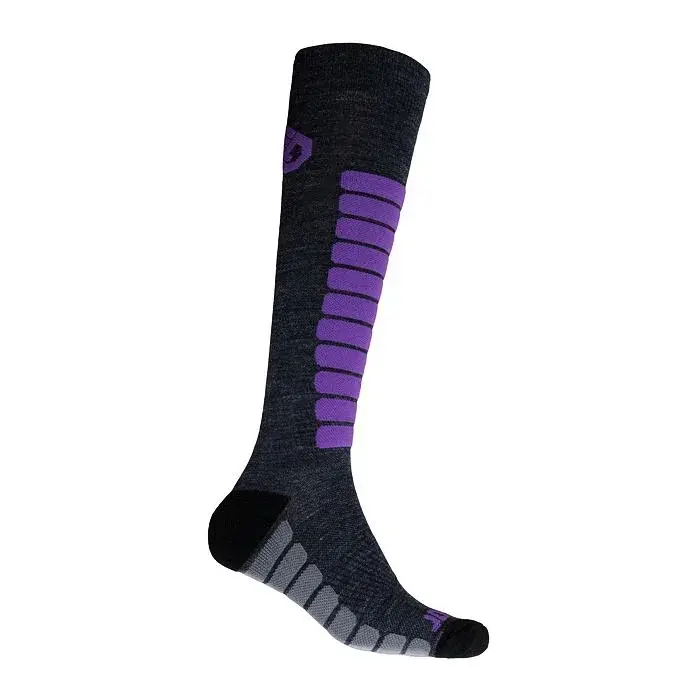 Sensor Ponožky Sensor Zero Merino sivá/fialová