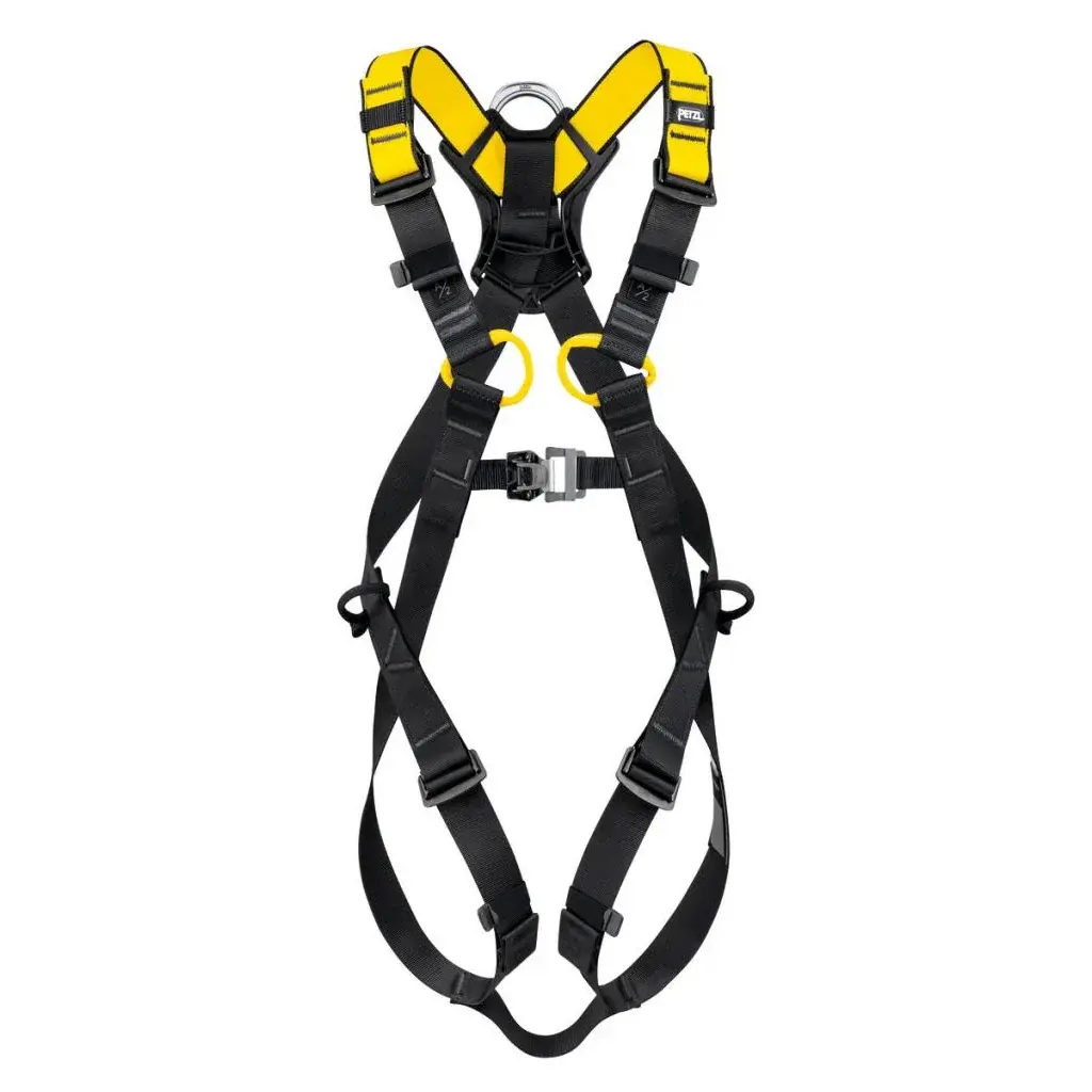 Petzl Postroj Petzl Newton European version Black/yellow