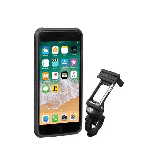 TOPEAK Pouzdro TOPEAK Ridecase pre iPhone 6 Plus / 6s Plus / 7 Plus / 8 Plus čierna/šedá