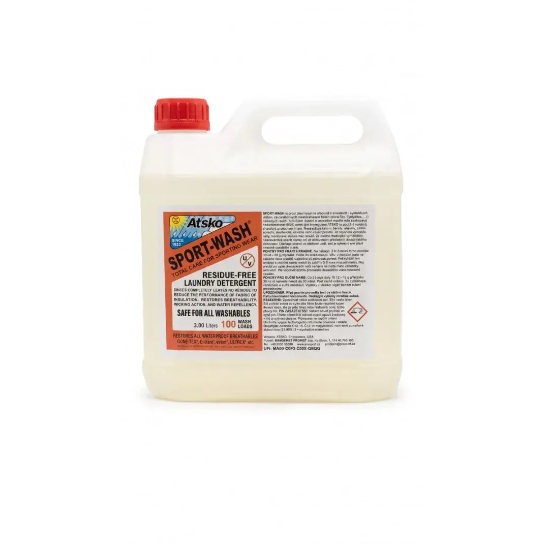 Atsko Prací prostriedok Atsko SPORT WASH kanister 3000ml / 100 dávok