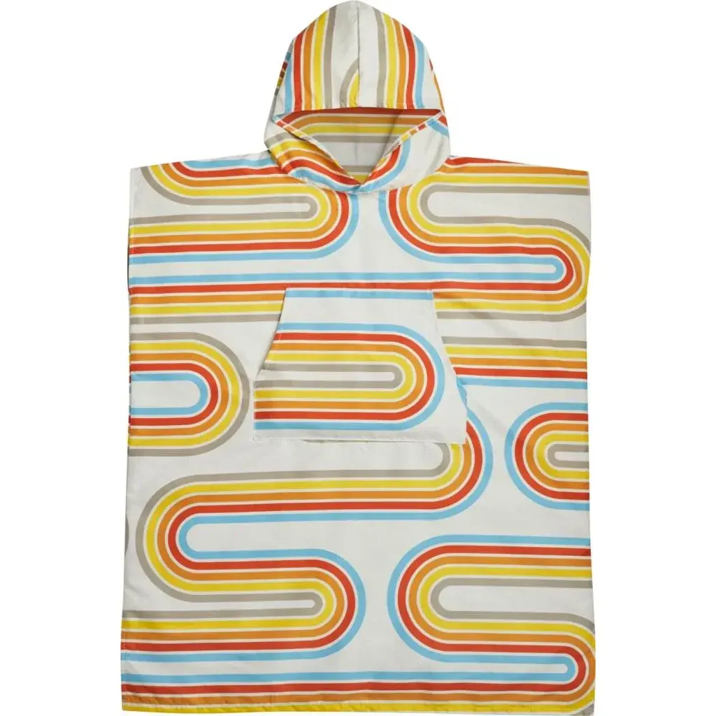 PackTowl Prezliekacie pončo PackTowl Changing Poncho retro curve