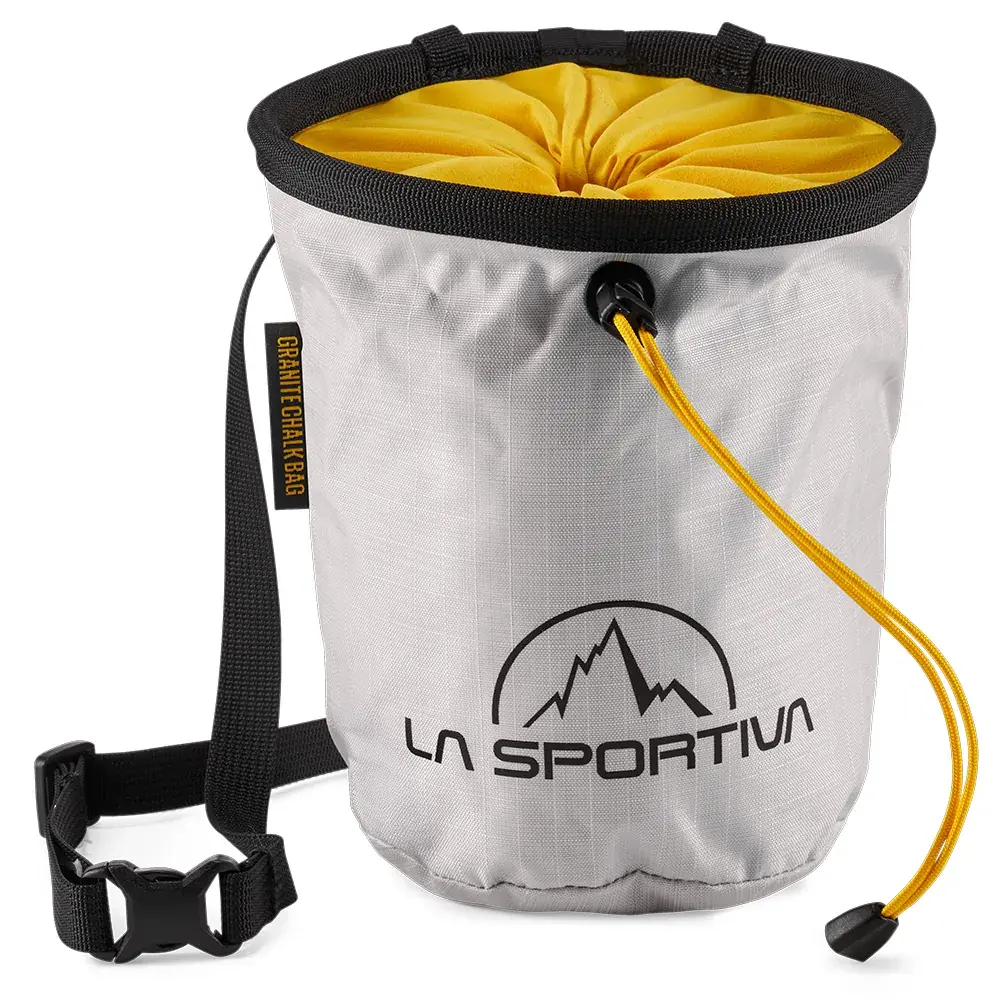 Vrecko na magnézium La Sportiva Granite Chalk Bag chalk / black