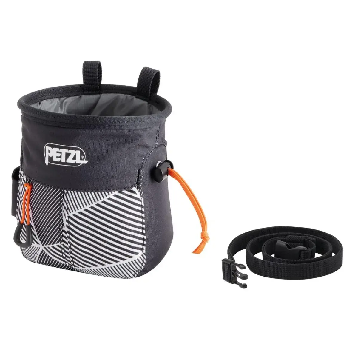Petzl Vrecko na magnézium Petzl Sakapoche Black Dazzle