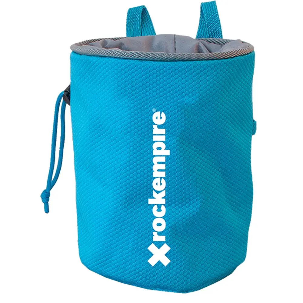 Vrecko na magnezium Rock Empire Chalk Bag Basic Slight Modrá