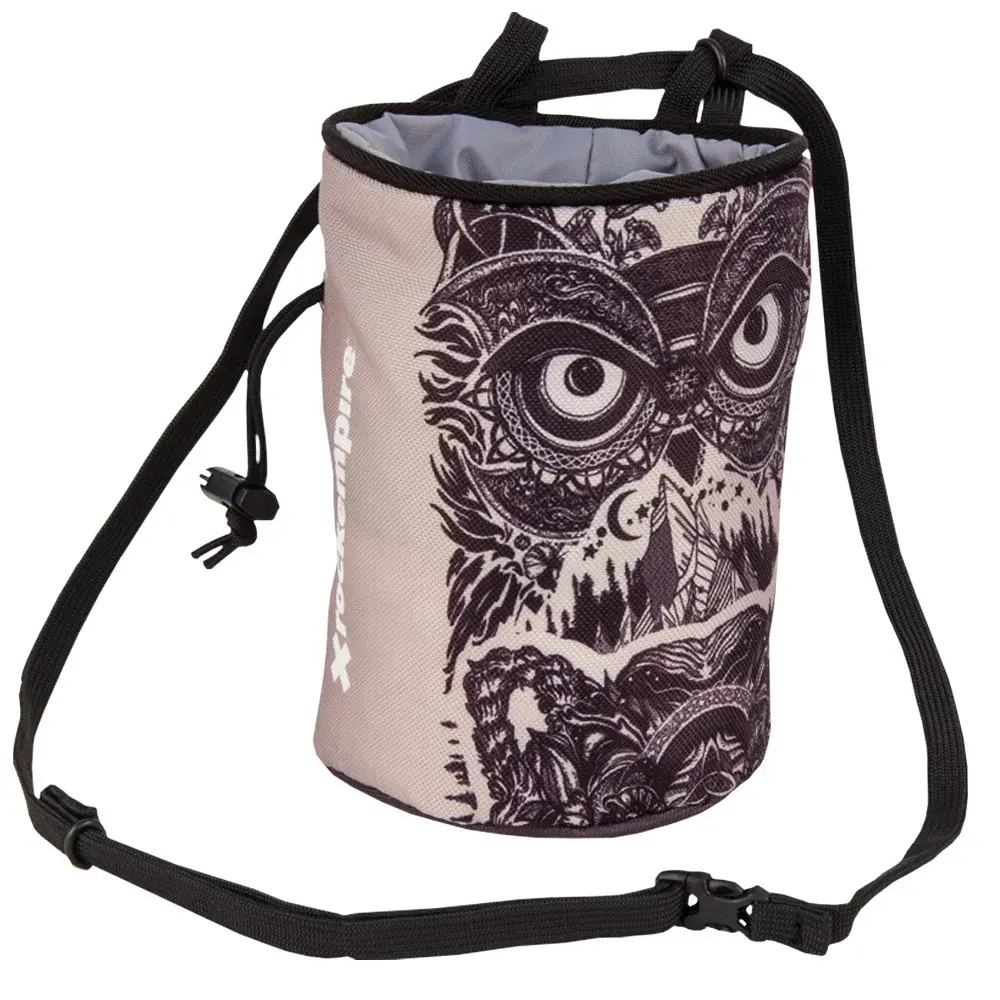 Rock Empire Vrecko na magnezium Rock Empire Chalk Bag Owl