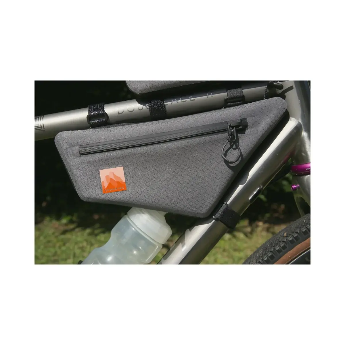 WOHO Rámová taška WOHO X-Touring Dry Honeycomb Iron sivá S 2L