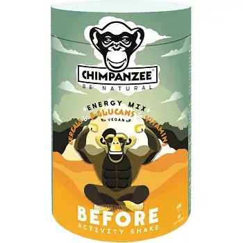 Chimpanzee Sacharidová výživa Chimpanzee Energy mix 420 g kakao a javorový sirup