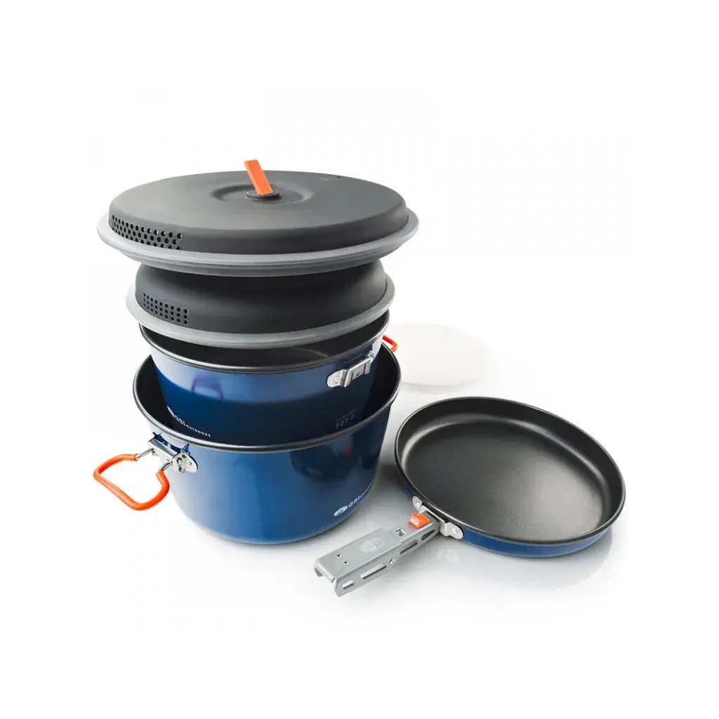 Súprava hrncov GSI Ceramic Base Camper Large
