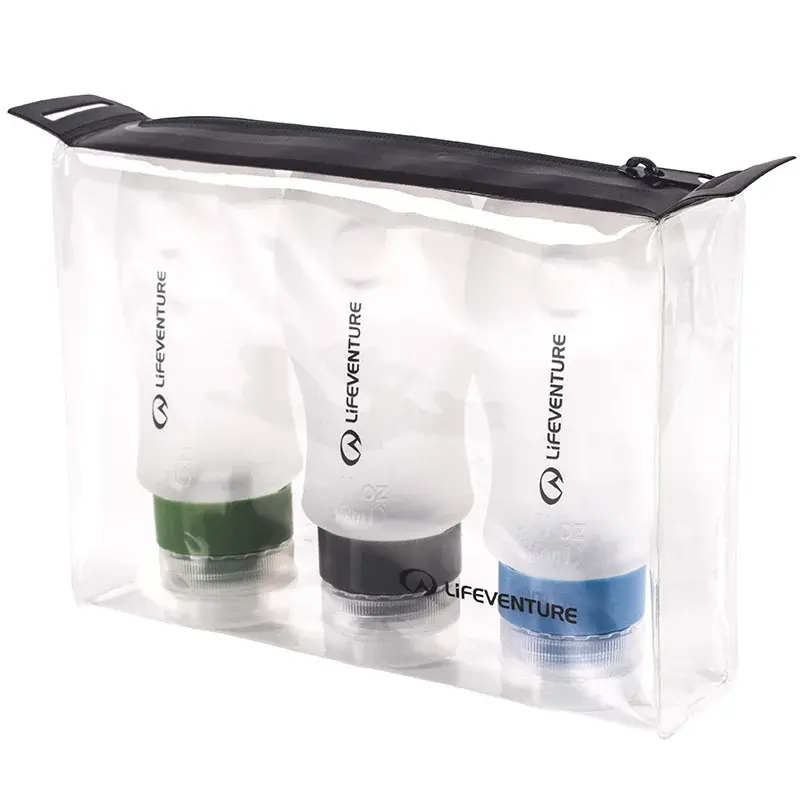 Súprava fľaštičiek Lifeventure Silicon Bottle Set