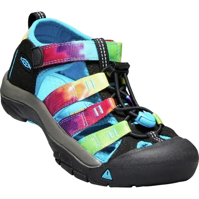 KEEN Sandále KEEN Newport H2 Youth rainbow tie dye