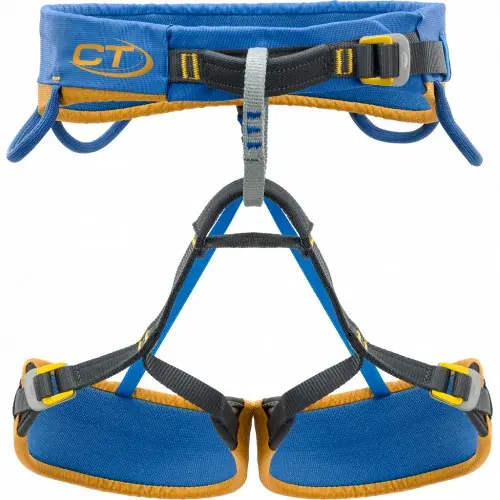 Climbing Technology Sedací úväzok Climbing Technology Dedalo blue/ocra