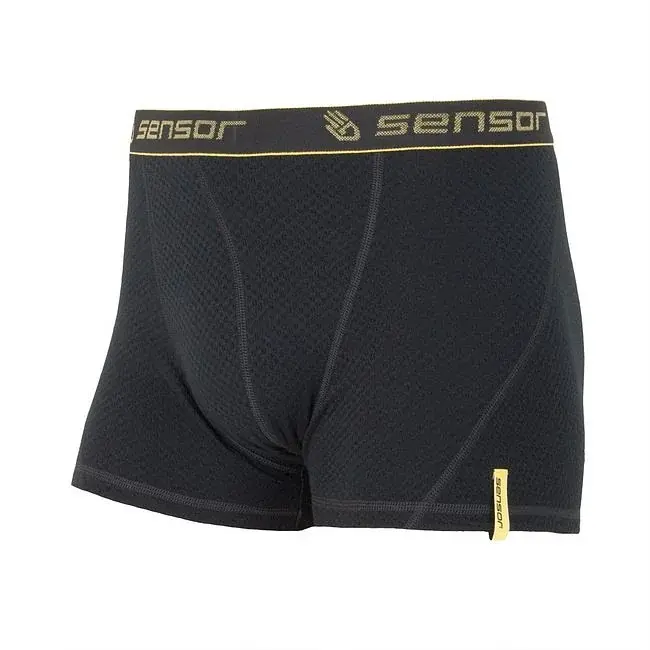 Sensor Boxerky Sensor Merino DF čierna