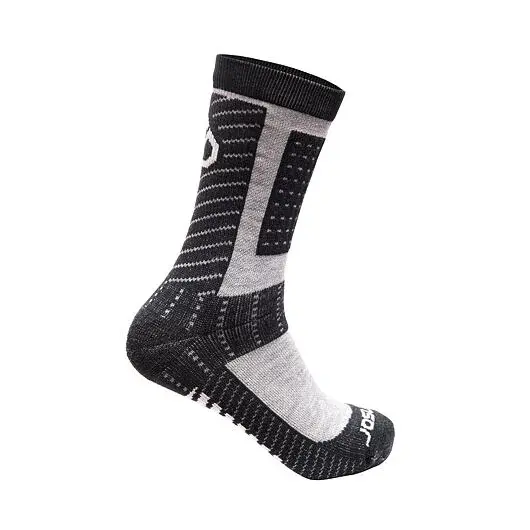 Ponožky Sensor PRO MERINO CREW čierna/sivá
