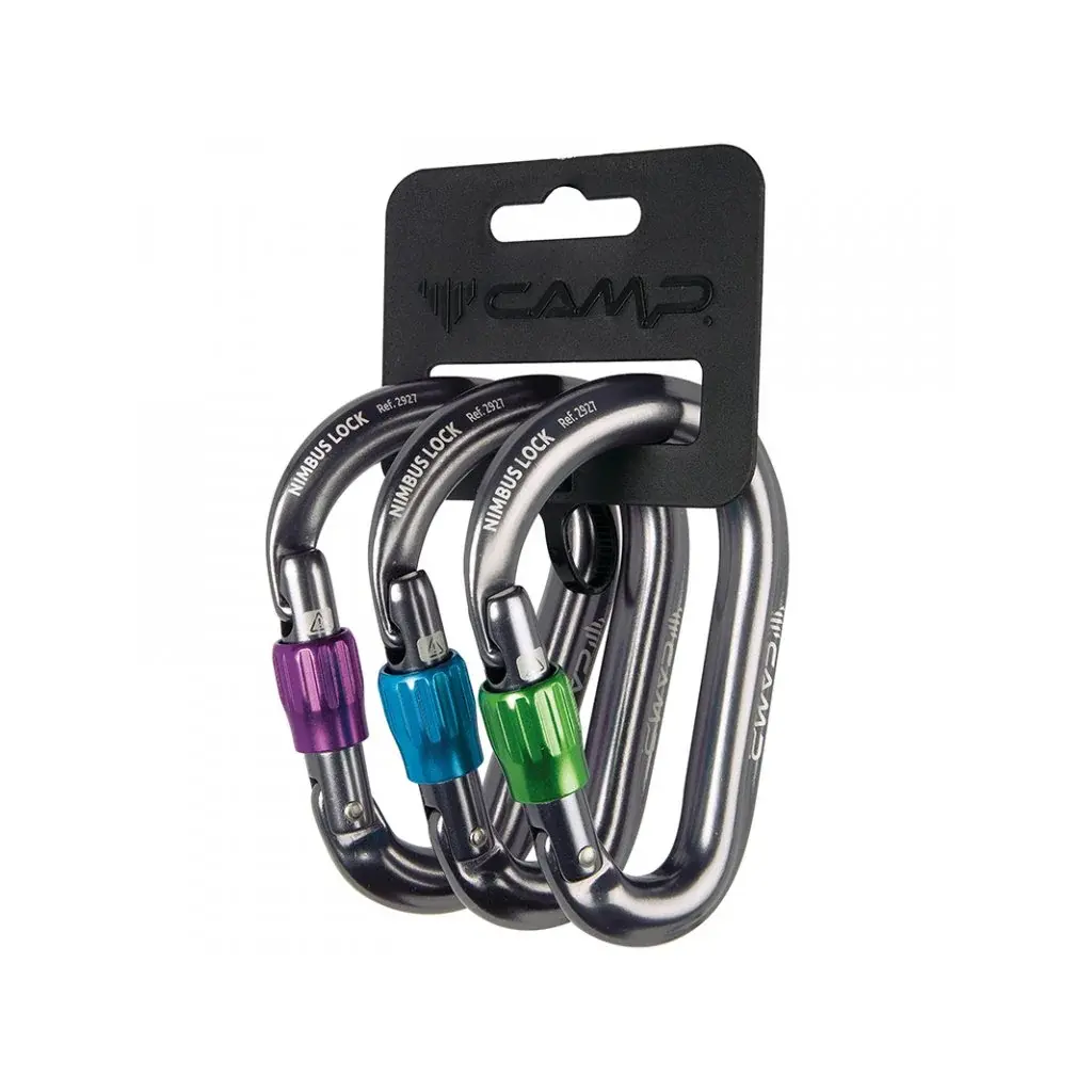 Set karabín CAMP Nimbus Lock 3-pack