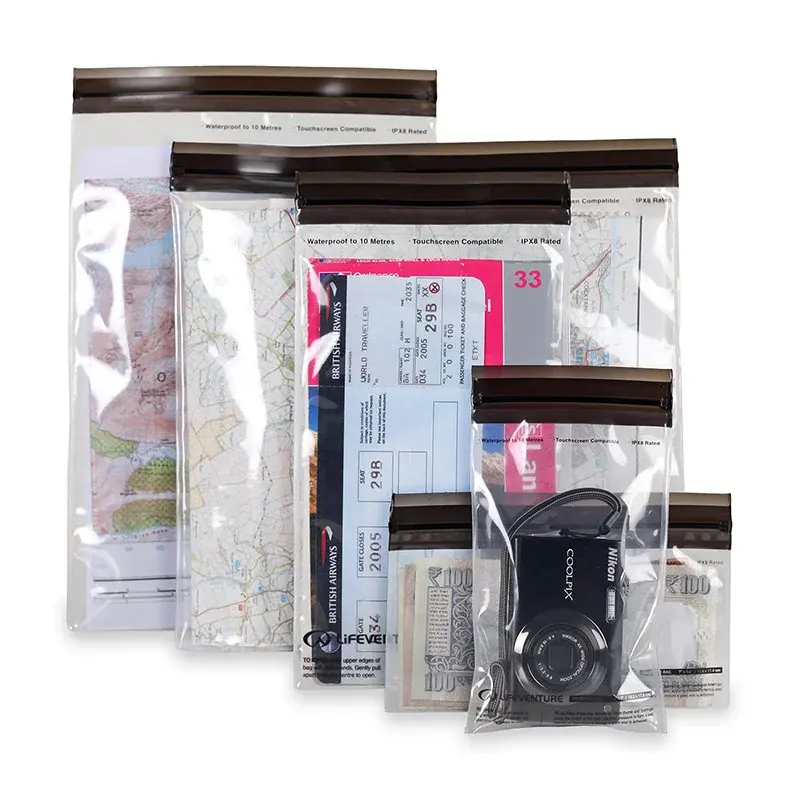 Lifeventure Set obalov Lifeventure DriStore LocTop Bags - Valuables
