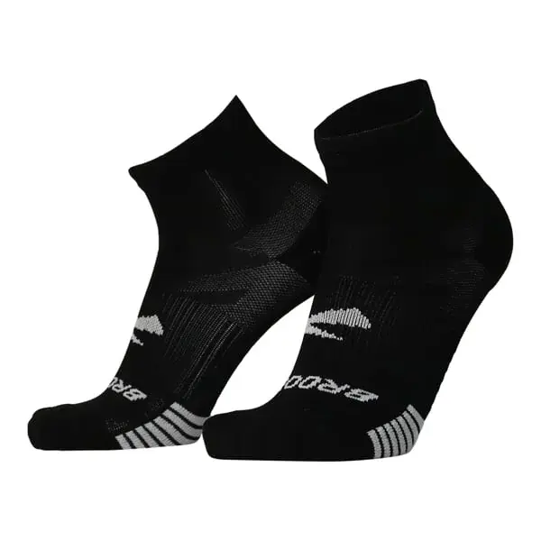 Brooks Set ponožiek Brooks Ghost LIte Quarter 2-pack čierna