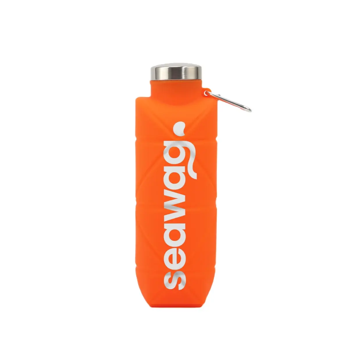 SEAWAG Silikónová skladacia fľaša 700ml SEAWAG orange