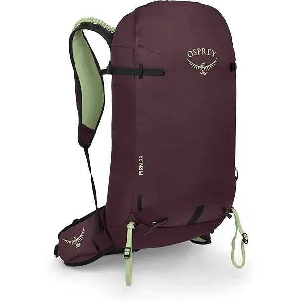 Osprey Skialpový batoh Osprey Firn 28L elderberry purple/pepprmnt grn