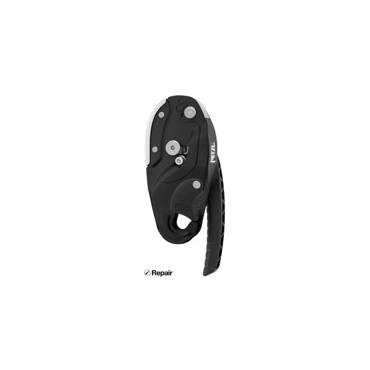 Petzl Zlaňovacie zariadenie Petzl Rig Repairable čierna