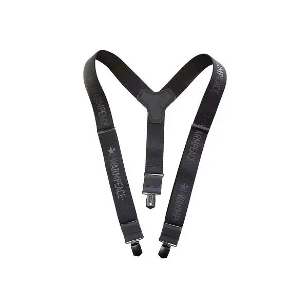 Warmpeace Univerzálne traky Warmpeace black