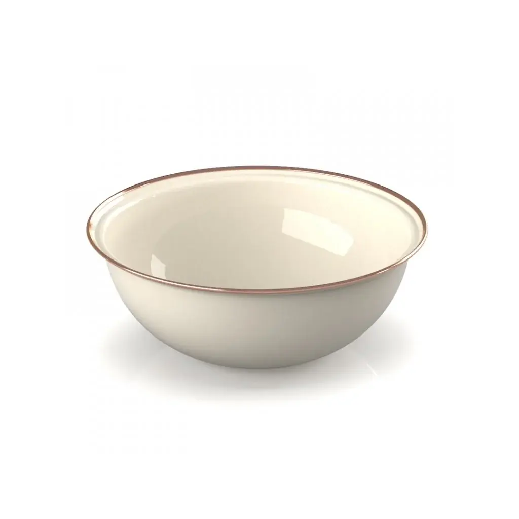 Smaltovaná miska GSI Mesa Plate cream