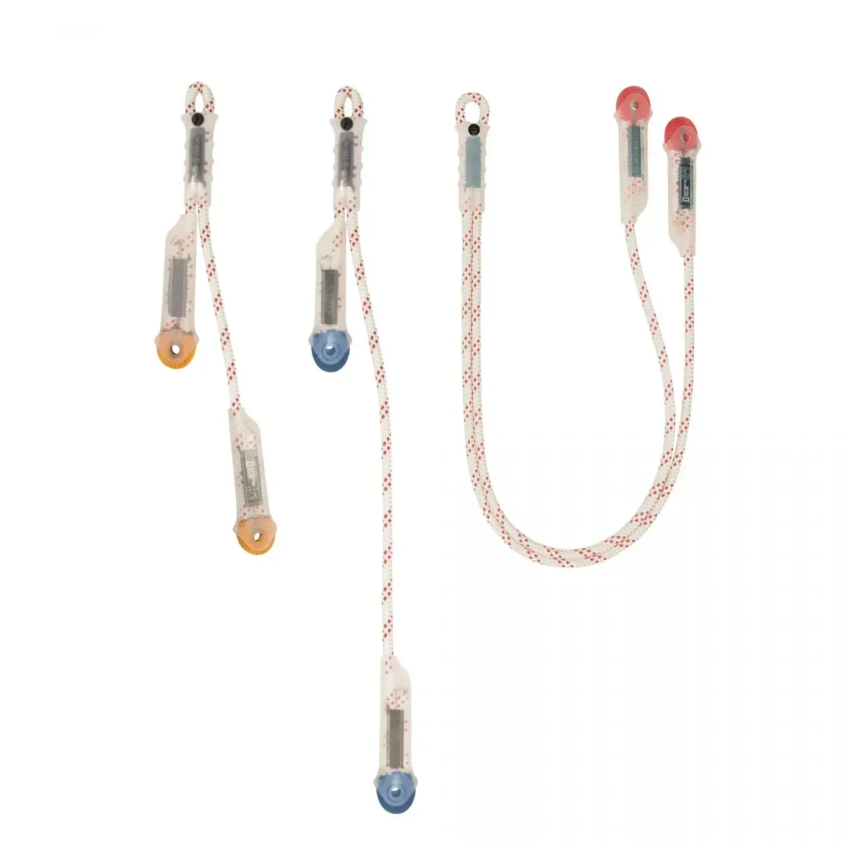 Singing Rock Slučka Singing Rock Lanyard "V" 100/100 cm biela