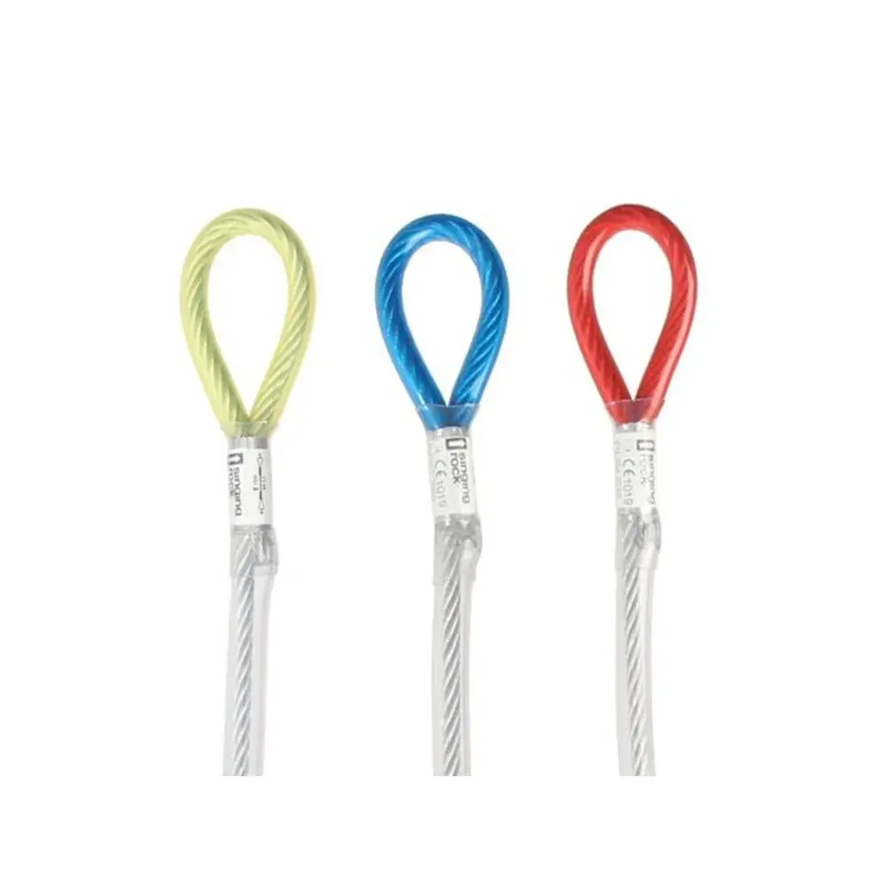 Slučka Singing Rock Steel Lanyard "I" 130 cm modrá