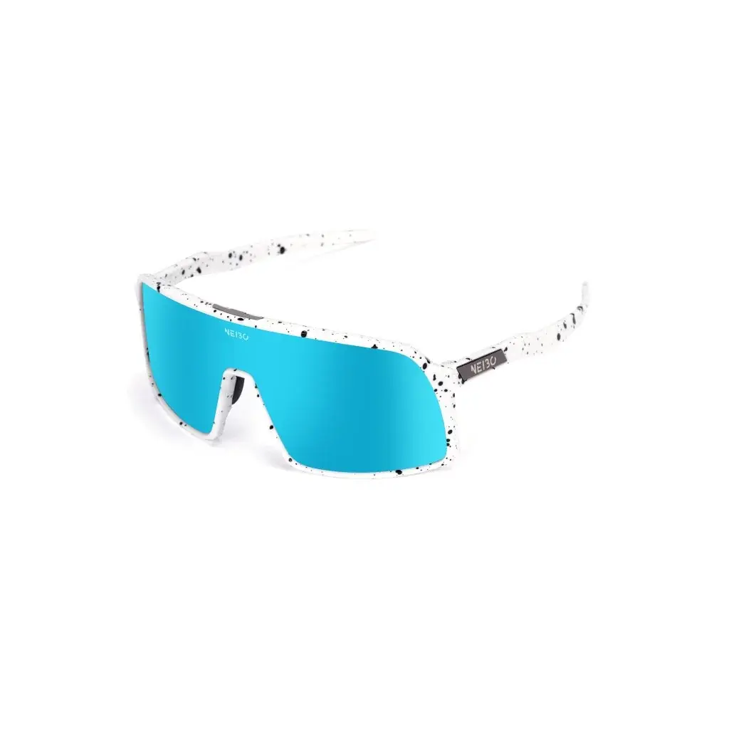 NEIBO Športové okuliare NEIBO Falcon White spots/ice blue