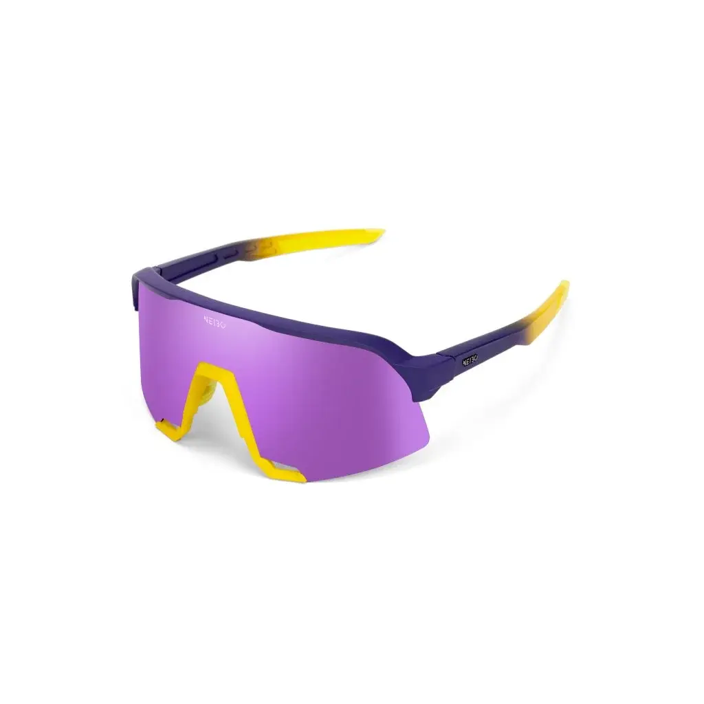 NEIBO Športové okuliare NEIBO Hawk Purple,yellow/purple