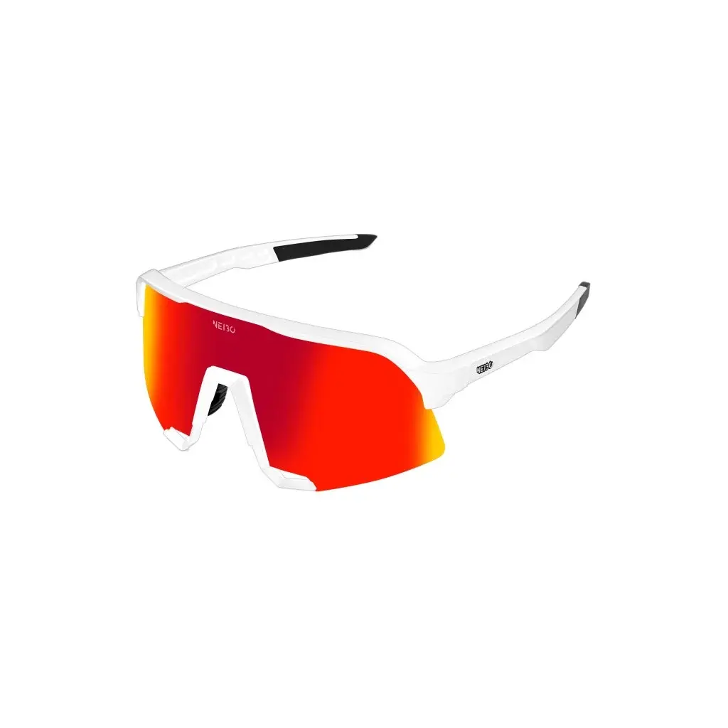 NEIBO Športové okuliare NEIBO Hawk White/fire orange