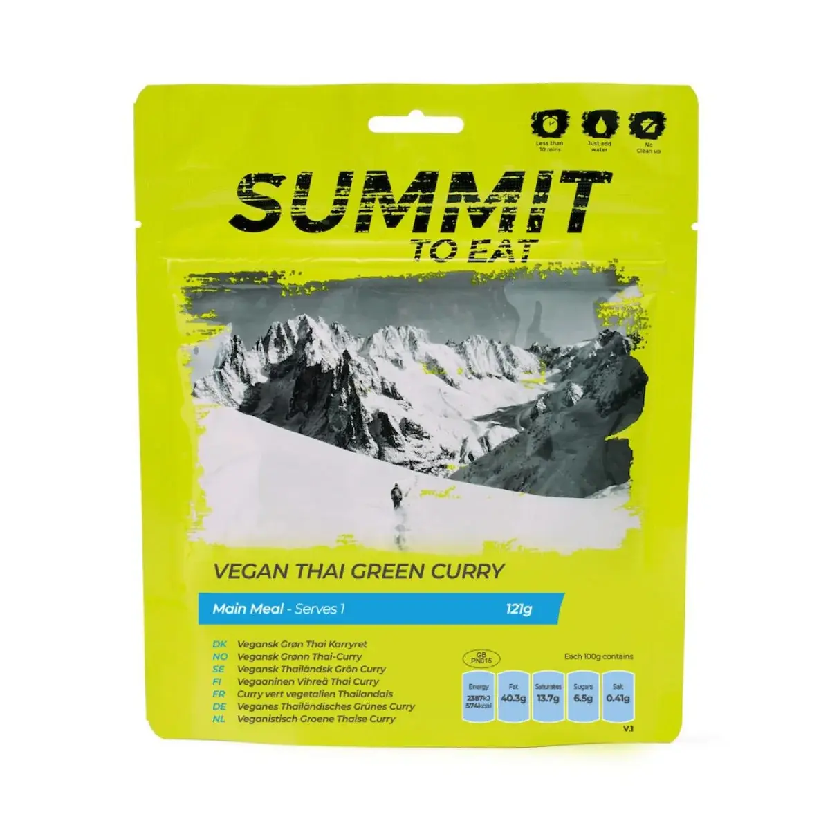 Summit To Eat Thajské Summit To Eat zelené kari 121g/694kcal