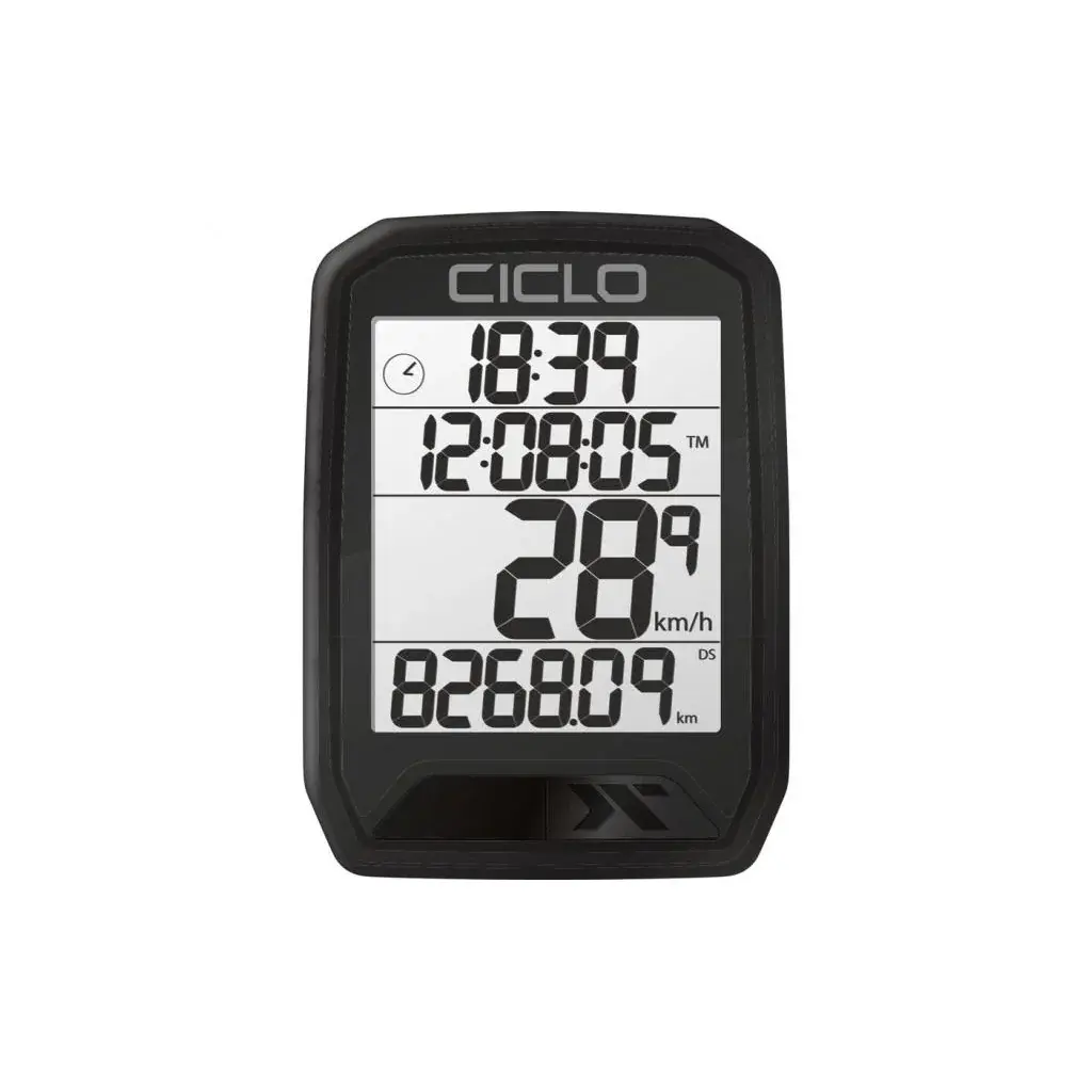 Tachometer Ciclo sport Protos 113 drôtový čierny