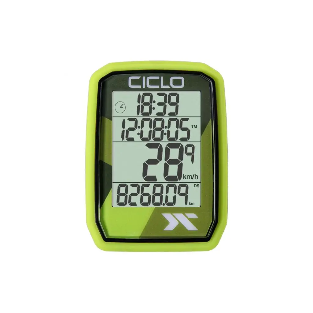 Tachometr Ciclo sport Protos 205 bezdrôtový zelený