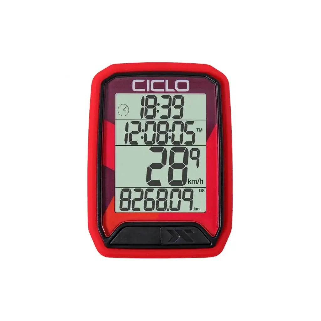 Tachometr Ciclo sport Protos 213 bezdrôtový červený