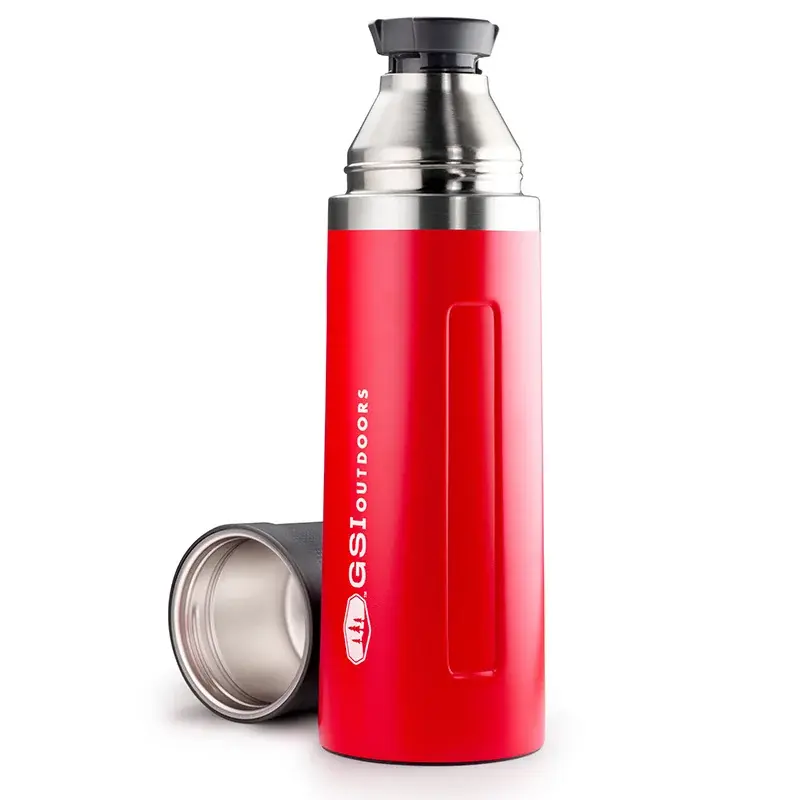 Termoska GSI Glacier 1000ml Vacuum Bottle red