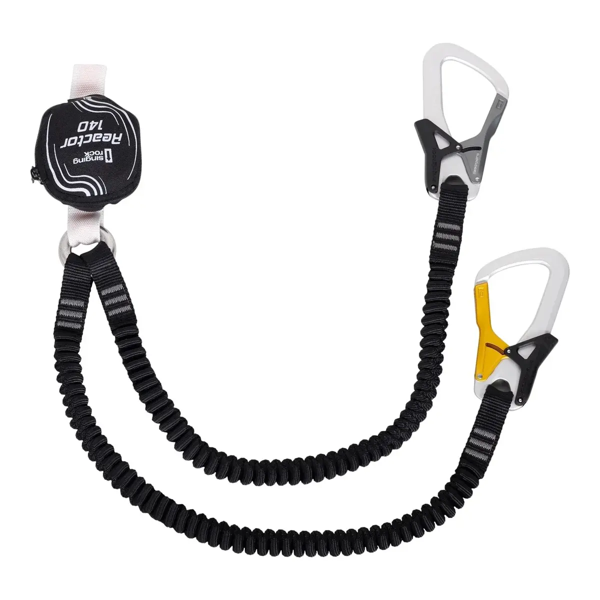 Tlmič pádu Singing Rock Reactor 140 Flex Ring Y 155 cm + 2xK0124 čierna