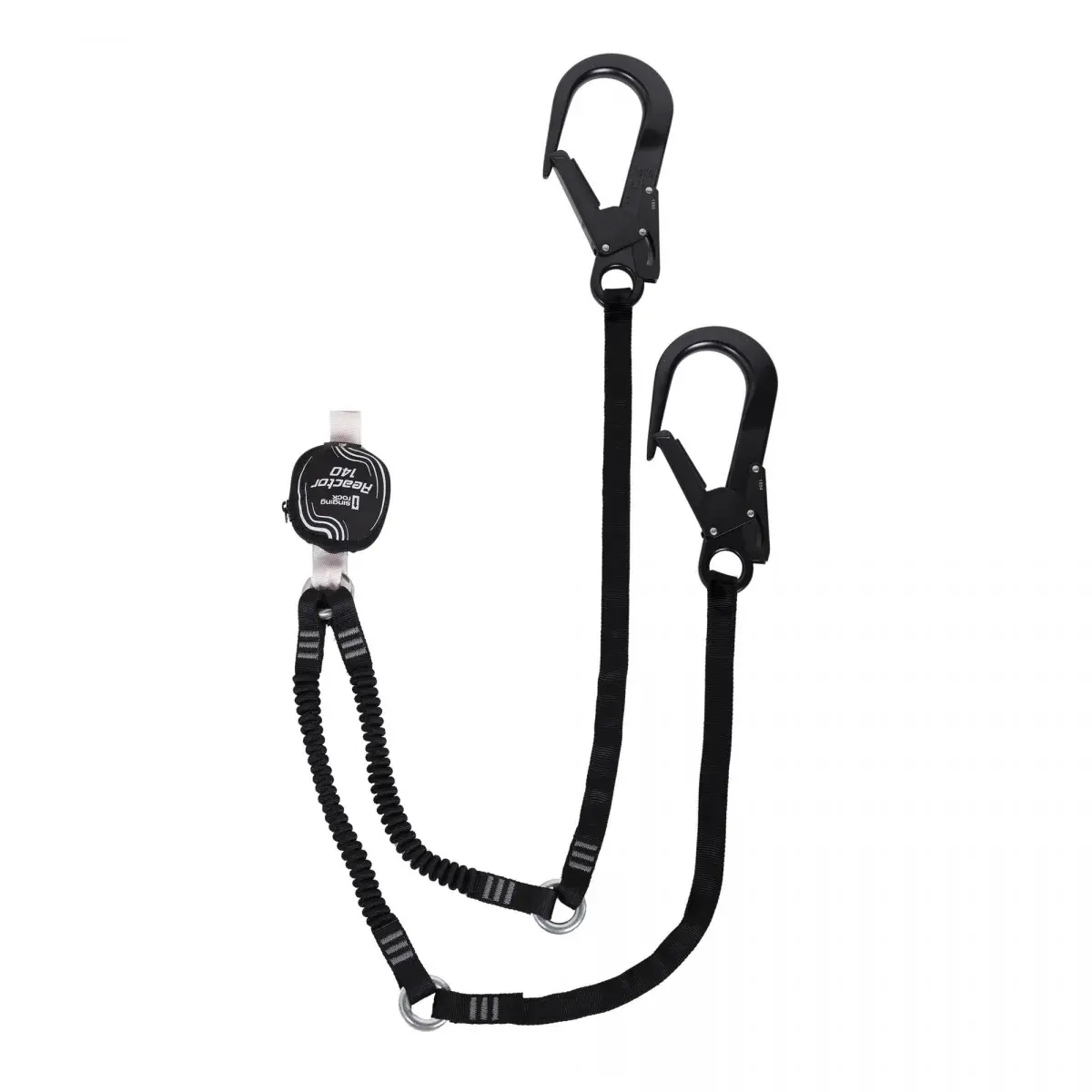 Tlmič pádu Singing Rock Reactor 140 Flex Ring Y 155 cm + 2xK353 čierna