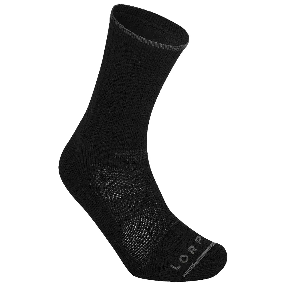 Lorpen Trekingové ponožky Lorpen LIGHT HIKER ECO 1887 TOTAL BLACK