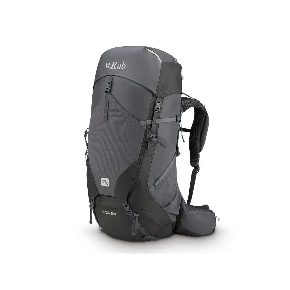 Trekingový batoh RAB Exion 55 anthracite/graphene LXL