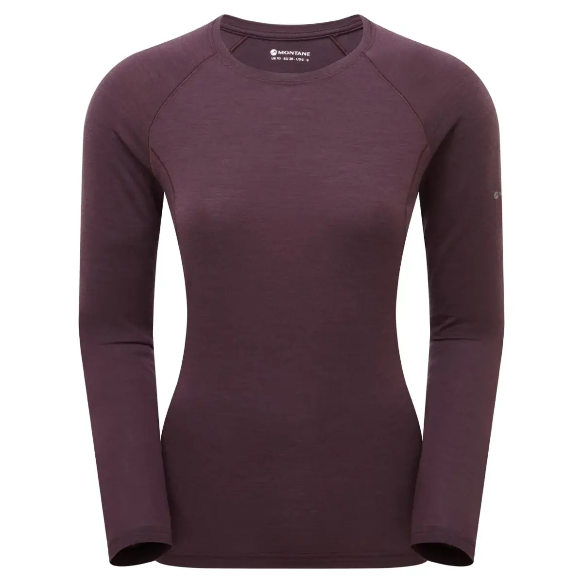Tričko s dlhým rukávom Montane Womens Malli mulberry