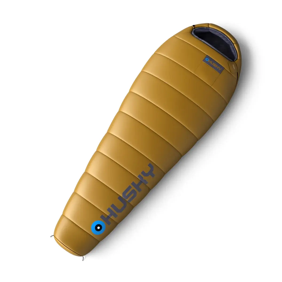 Husky Trojsezónny spací vak Husky mustard