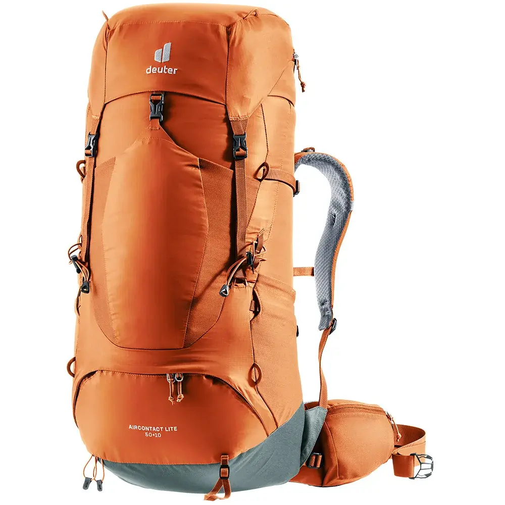 Turistický batoh Deuter Aircontact Lite 50+10L Chestnut/teal