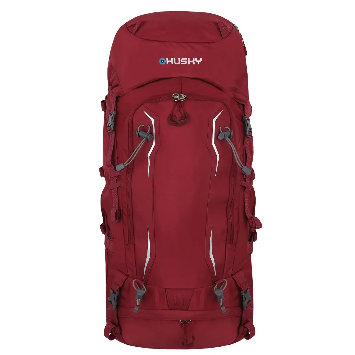 Turistický batoh Husky Ranis 70L bordo