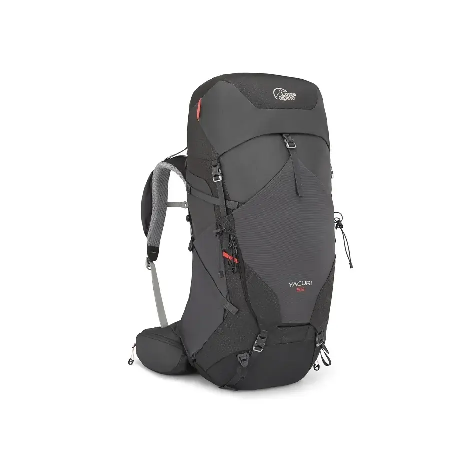 Turistický batoh Lowe Alpine Yacuri 55L anthracite/graphene