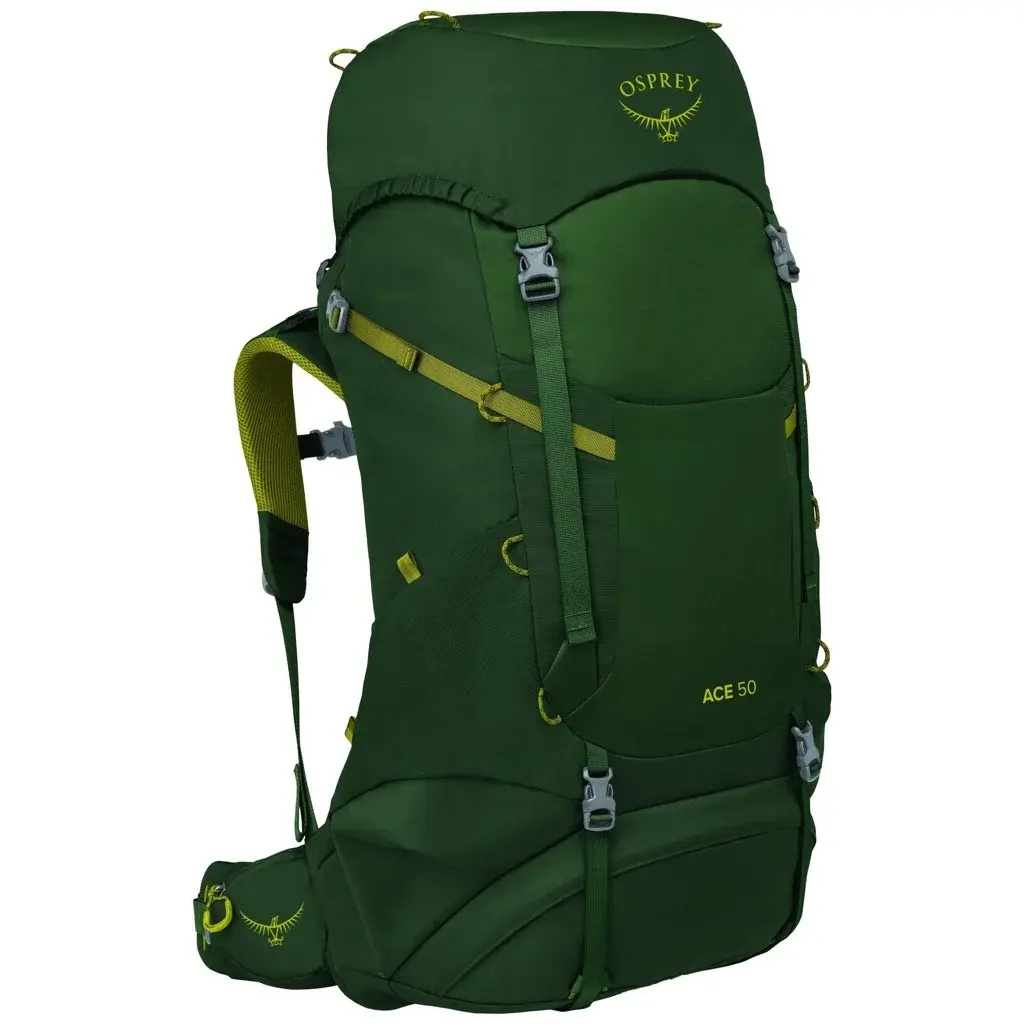 Detský batoh Osprey Ace 50L green canopy/matcha green