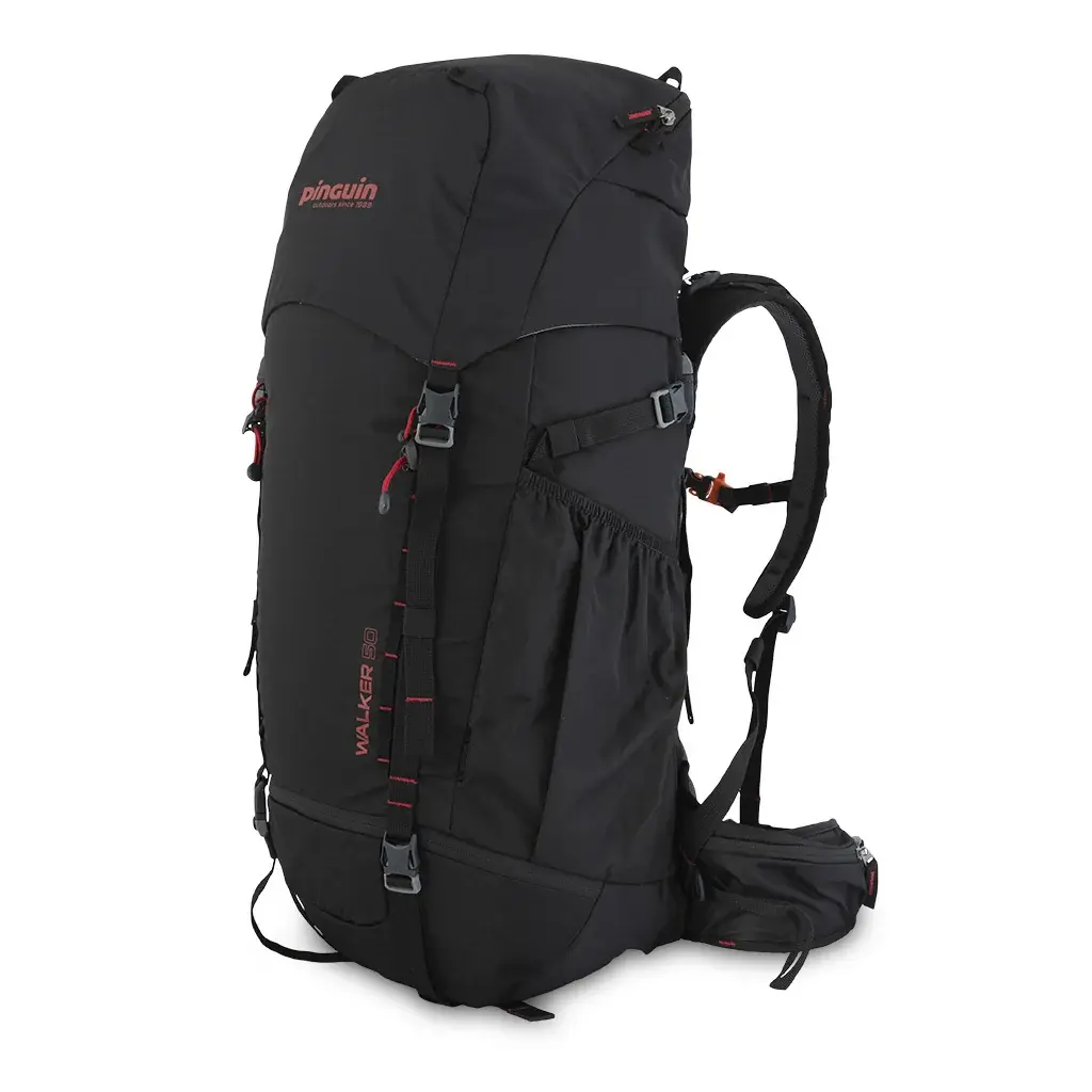 Turistický batoh Pinguin Walker 50L black