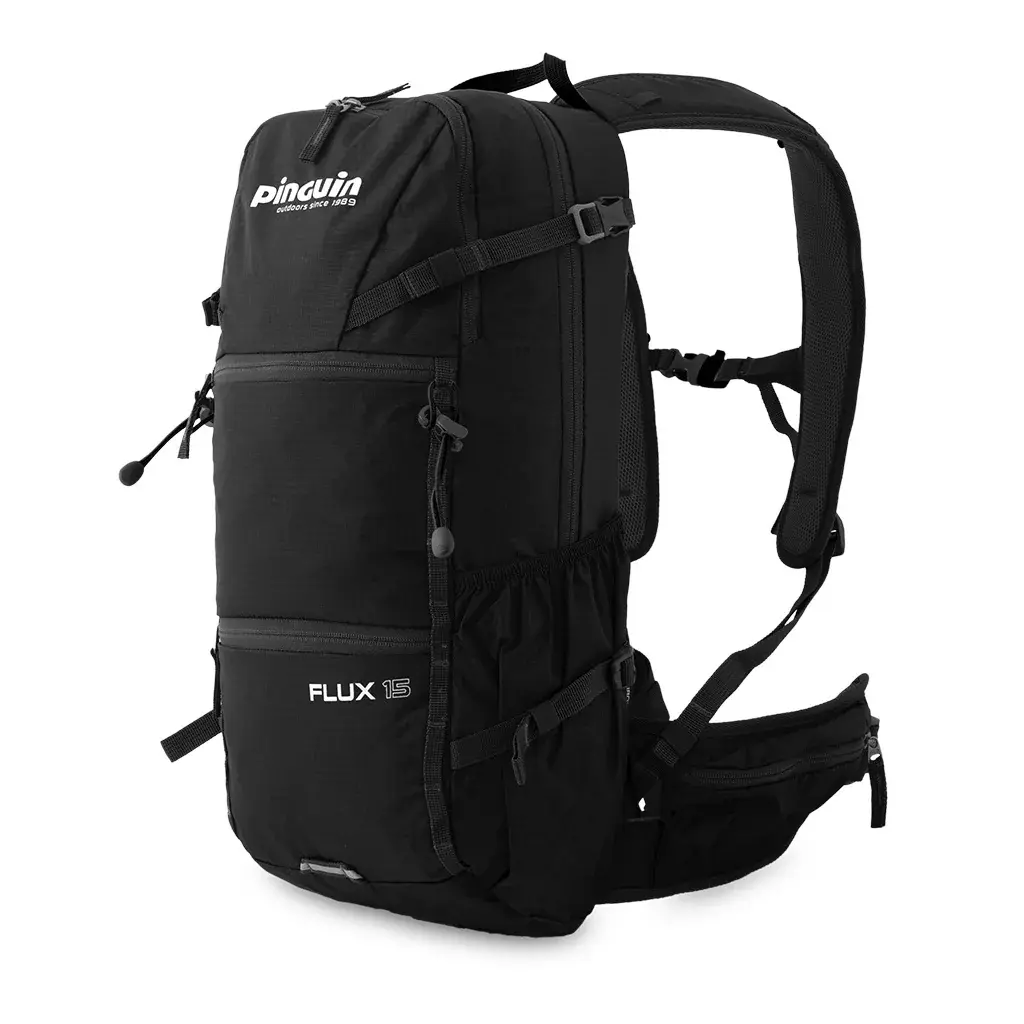 Pinguin Turistický batoh Pinguin Flux 15L Black