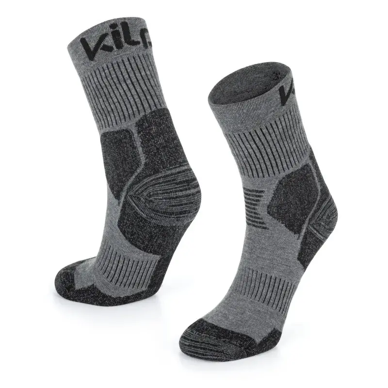 Unisex bežecké ponožky Kilpi Ultra-U Čierna